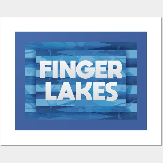 Finger Lakes Wall Art by Dale Preston Design